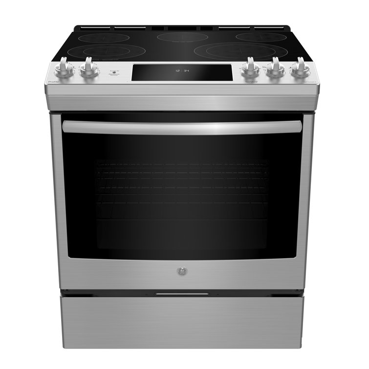 GE Profile™ Front Control 30" 5.3 cu ft. SlideIn Electric Range